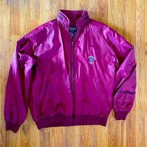 Vintage Mens Duckster Nylon Jacket Medford Lakes Country Club - Mens Size XL